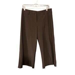 Wide Leg Black Crop Pants Mid Rise By Wrapper Size 7
